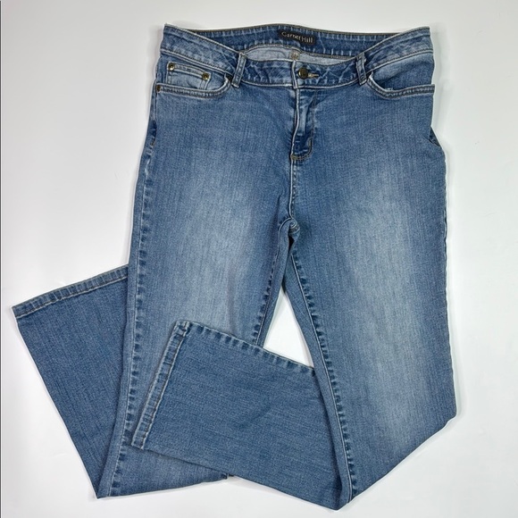 Garnett Hill Bootcut Jeans Size 30 Inseam 31 - Picture 1 of 12